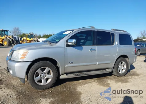 2006 Nissan Armada Se z USA, uszkodzony, nr VIN 5N1AA08A66N738469